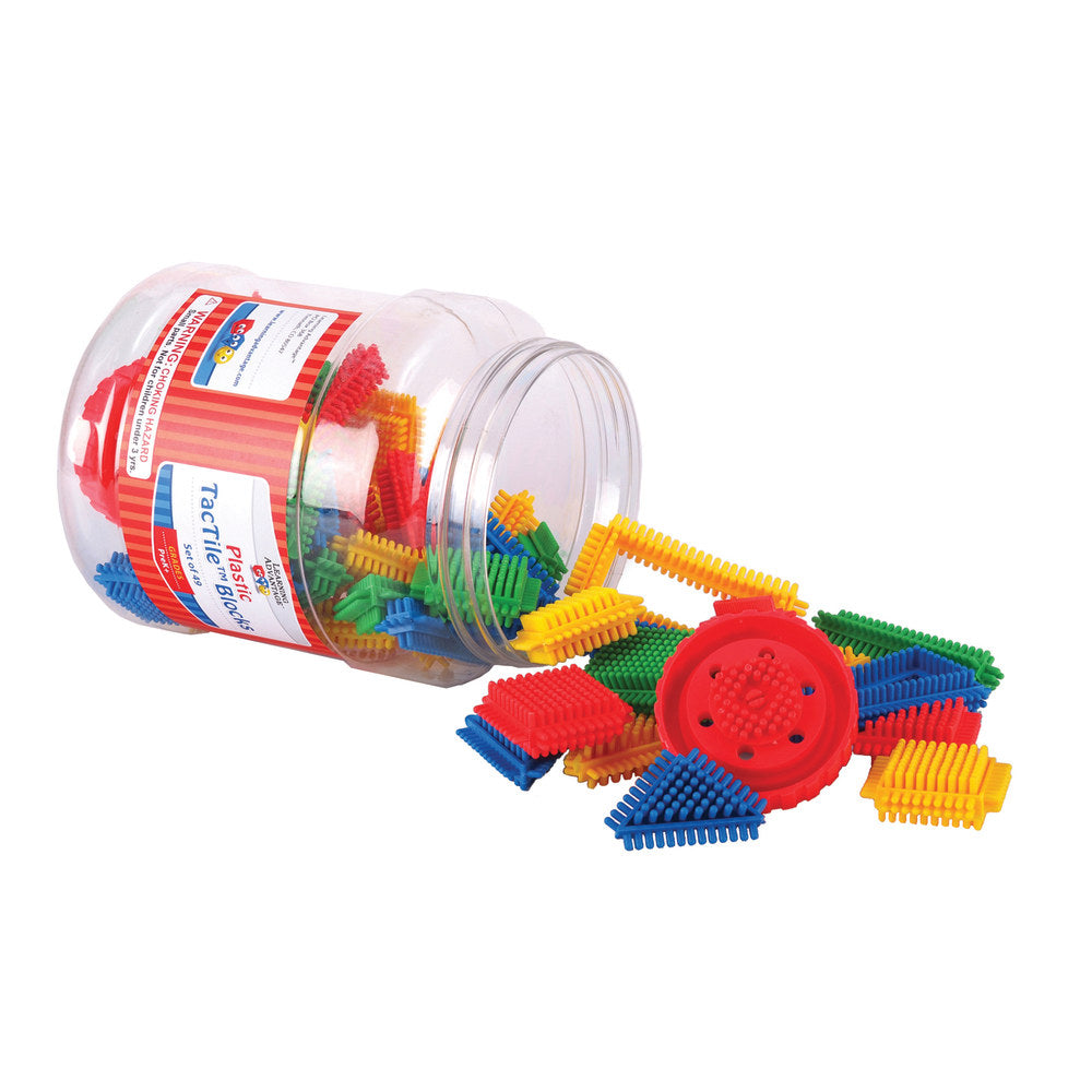 Learning Advantage TacTile Blocks 49-Piece Set