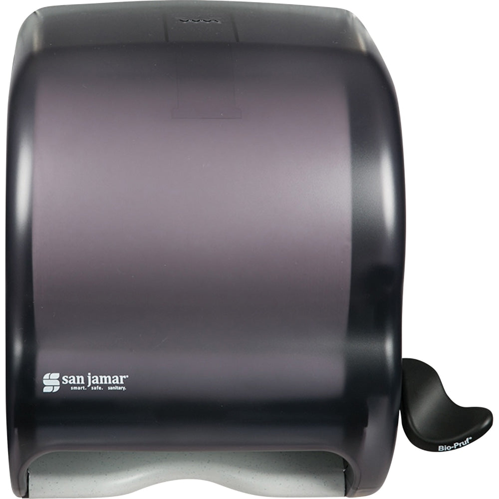 San Jamar Element Lever Roll Towel Dispenser, Black Pearl