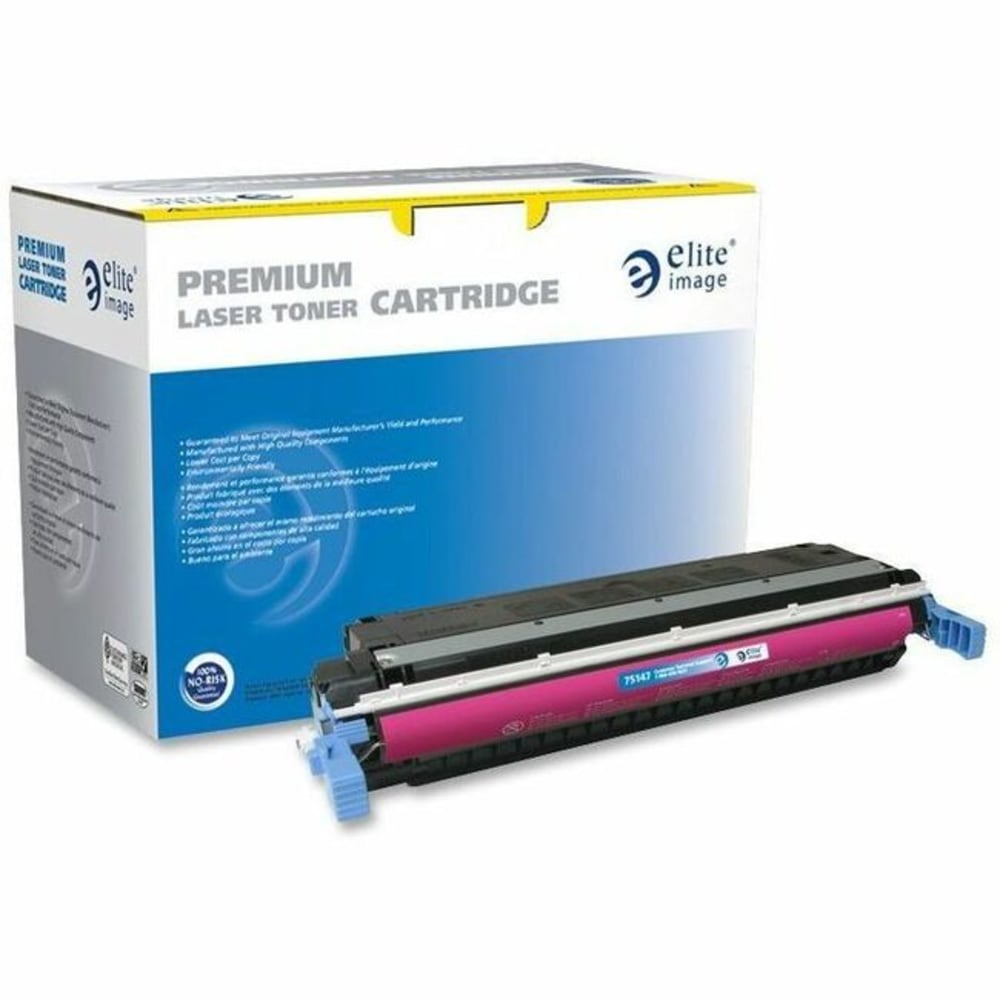 Elite Image Remanufactured Magenta Toner Cartridge Replacement For HP 645A, C9733A, ELI75147