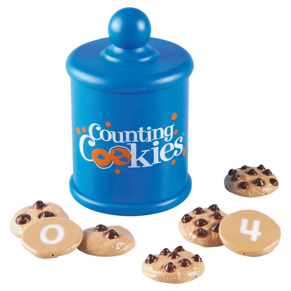 Learning Resources Smart Snacks Counting Cookies, 1 3/4in x 1 3/4in, Grades Pre-K - 4, Pack Of 13