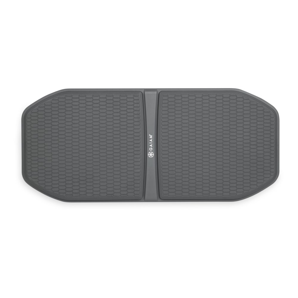 Gaiam Evolve Balance Board, 3 5/8inH x 12inW x 27inD, Gray