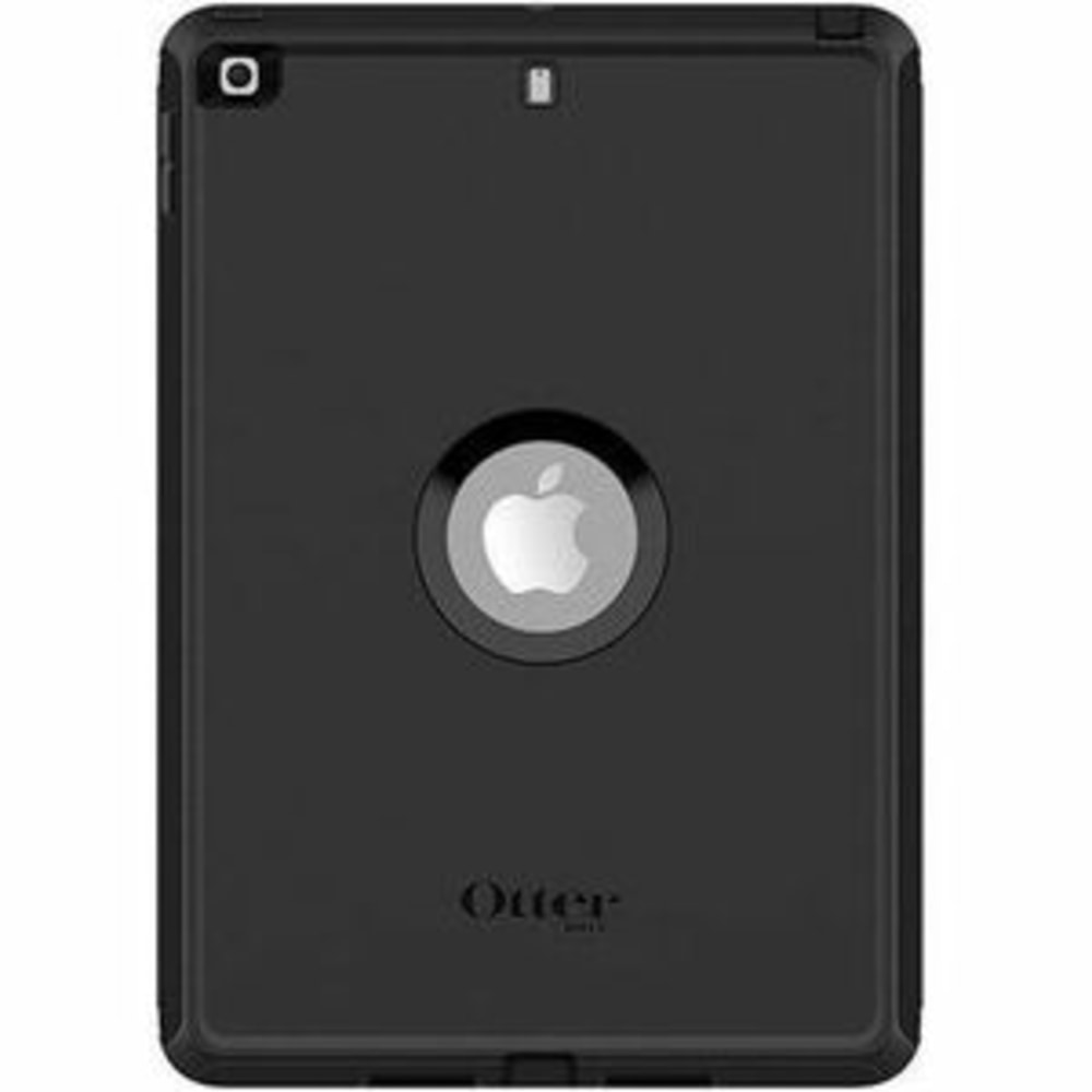 OtterBox Defender Carrying Case Apple iPad (7th, 8th, 9th Generation) Tablet - Black - Drop Resistant, Dust Resistant, Dirt Resistant, Lint Resistant, Scrape Resistant - Holster