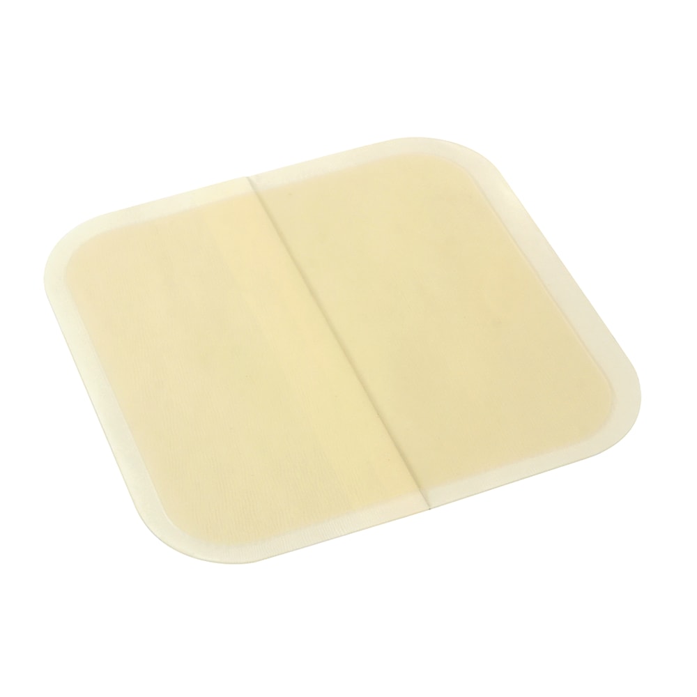 Medline Exuderm Odorshield Hydrocolloid Dressings, 8in x 8in, Yellow, Box Of 5