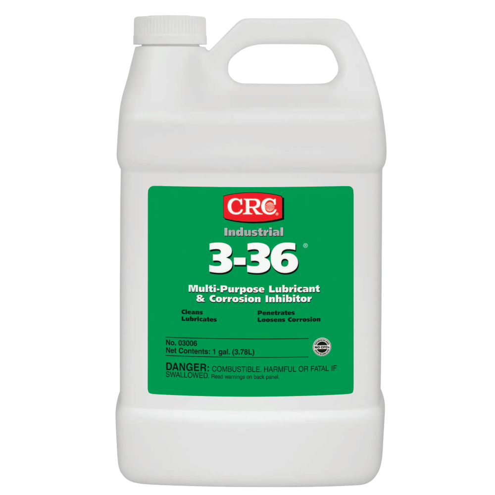 CRC 3-36 Multipurpose Lubricant And Corrosion Inhibitor, 128 Oz Bottle