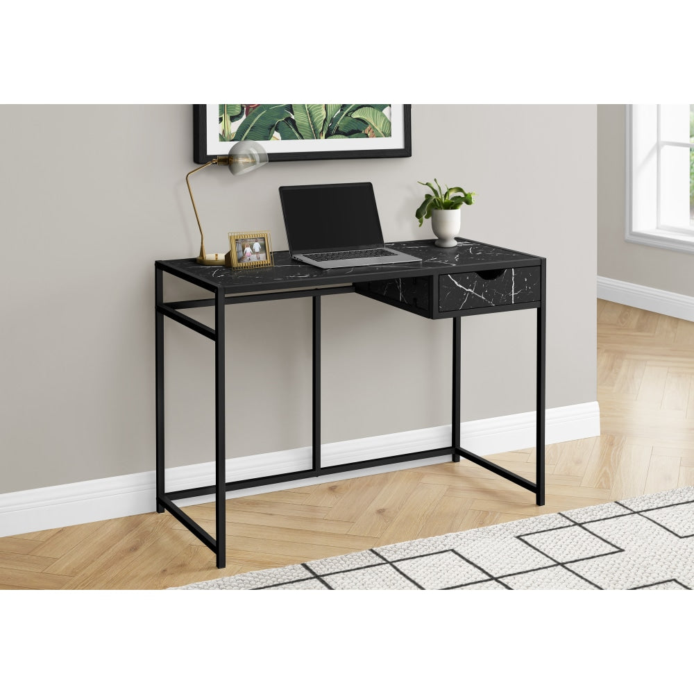 Monarch Specialties Riva 43inW Computer Desk, Black