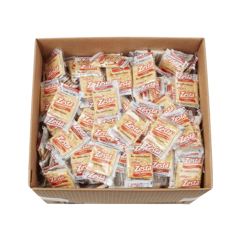 Kelloggs Zesta Saltines, Box Of 500 Packages