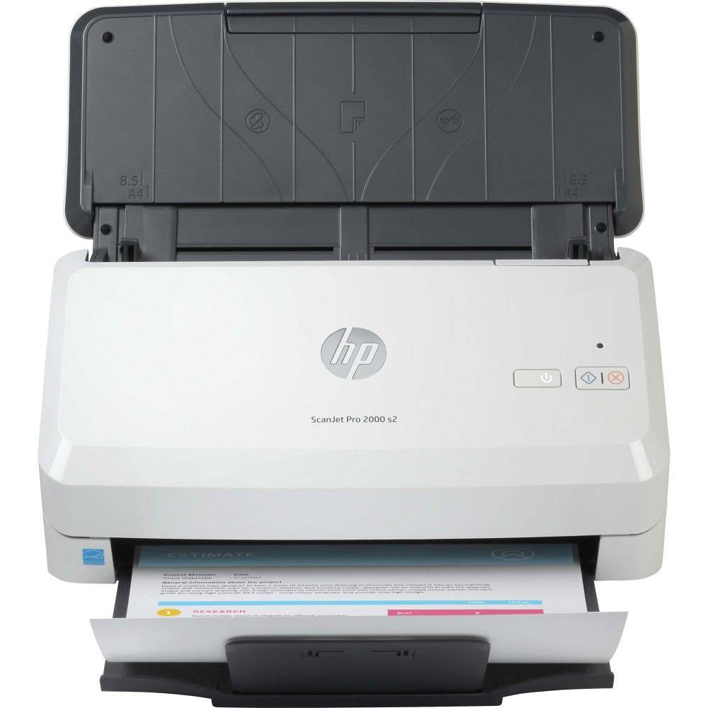 HP ScanJet Pro 2000 s2 Sheetfed Scanner - 600 dpi Optical - Duplex Scanning - USB