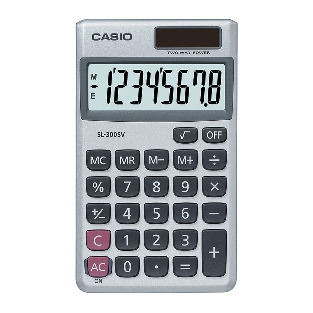 Casio SL-300SV Handheld Display Calculator