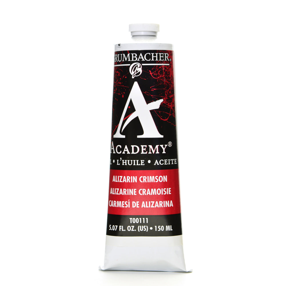 Grumbacher Academy Oil Colors, 5.07 Oz, Alizarin Crimson, Pack Of 2