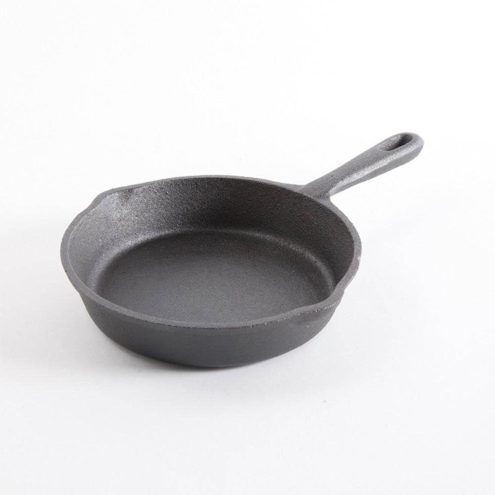 Gibson Home General Store Addlestone 8in Pre-Seasoned Cast Iron Frying Pan, Black