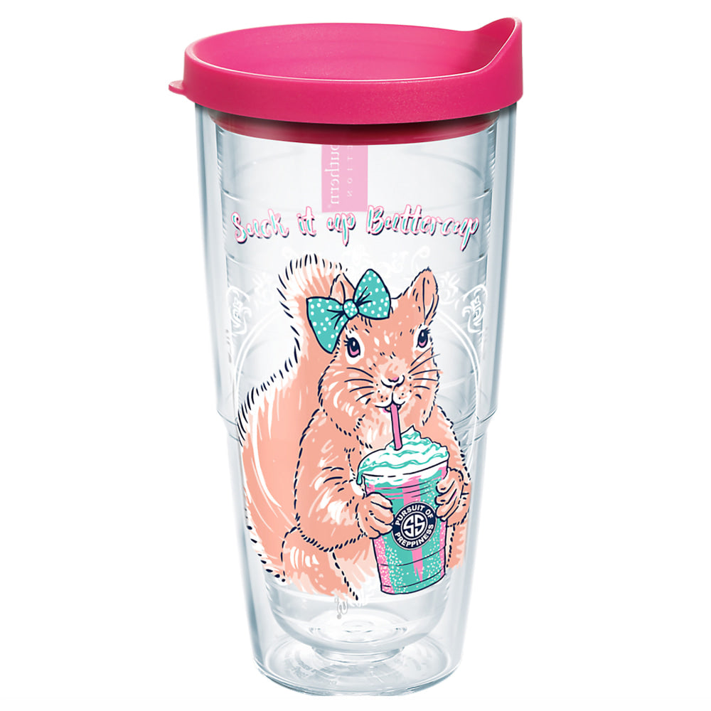 Tervis Tumbler With Lid, 24 Oz, Simply Southern Suck It Up Buttercup