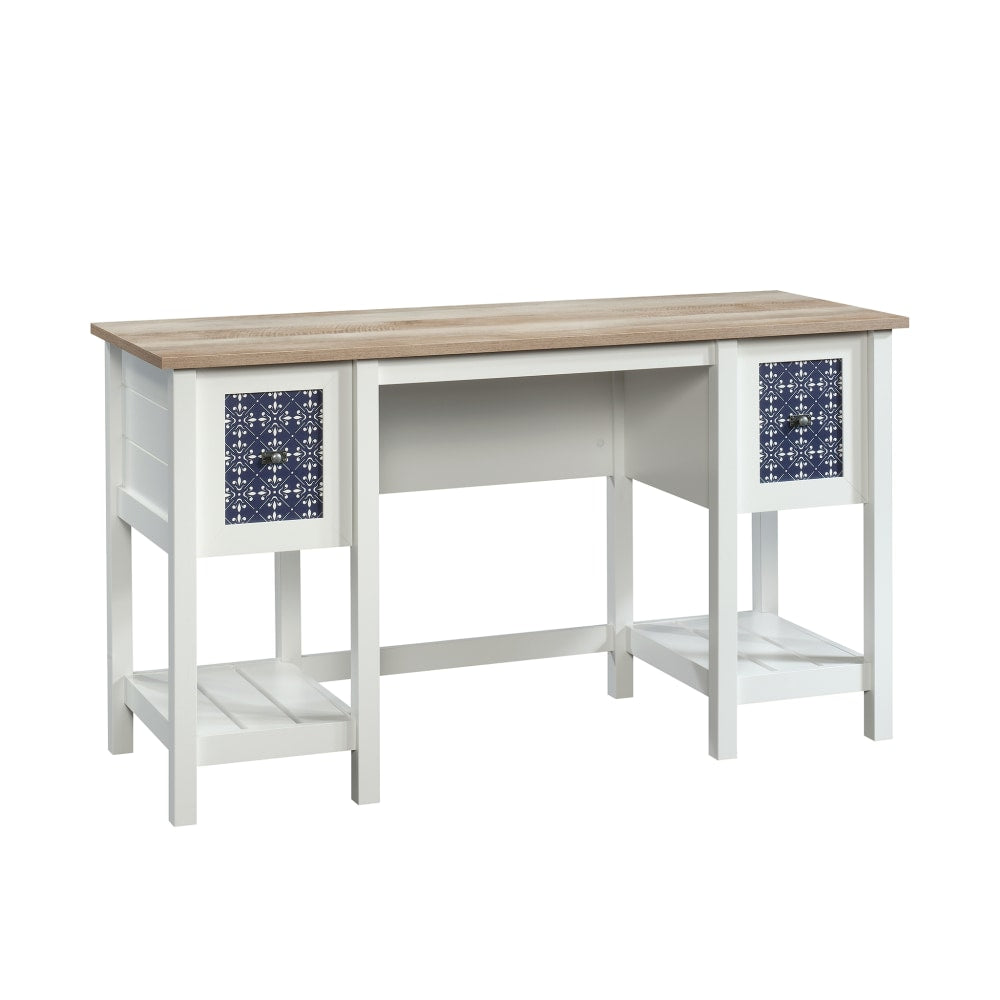 Sauder Cottage Road 54inW Computer Desk, 54inW, Soft White