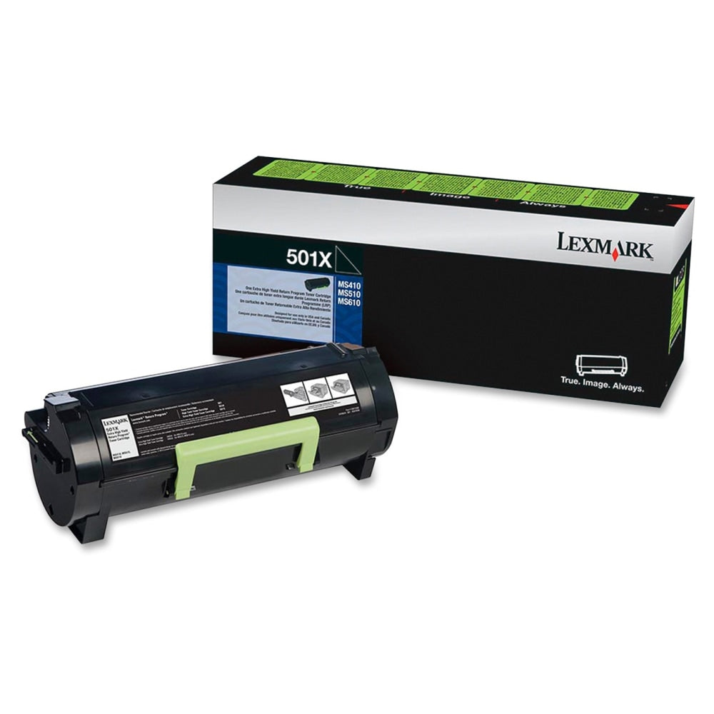 Lexmark 50F1X00 Black Extra-High Yield Return Program Toner Cartridge