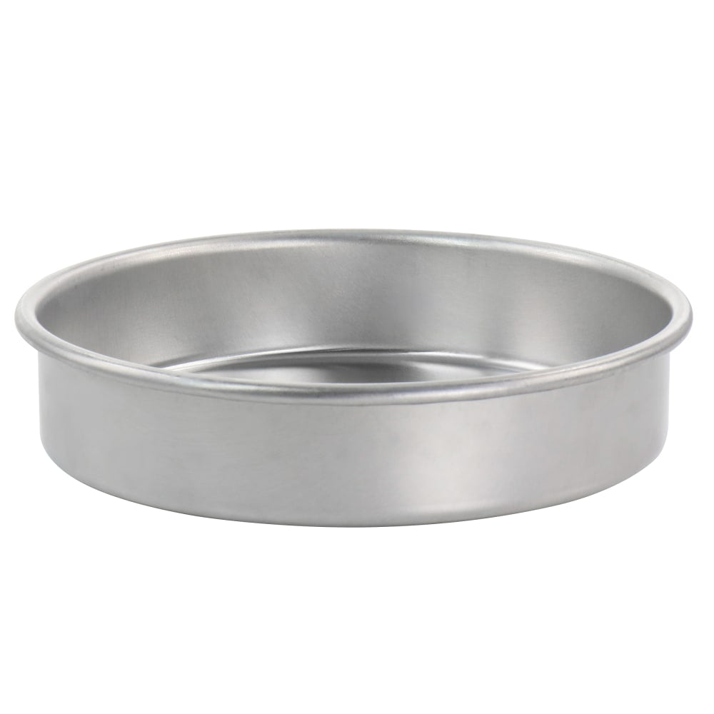 Oster Baker's Glee 9in Aluminum Round Cake Pan, Silver