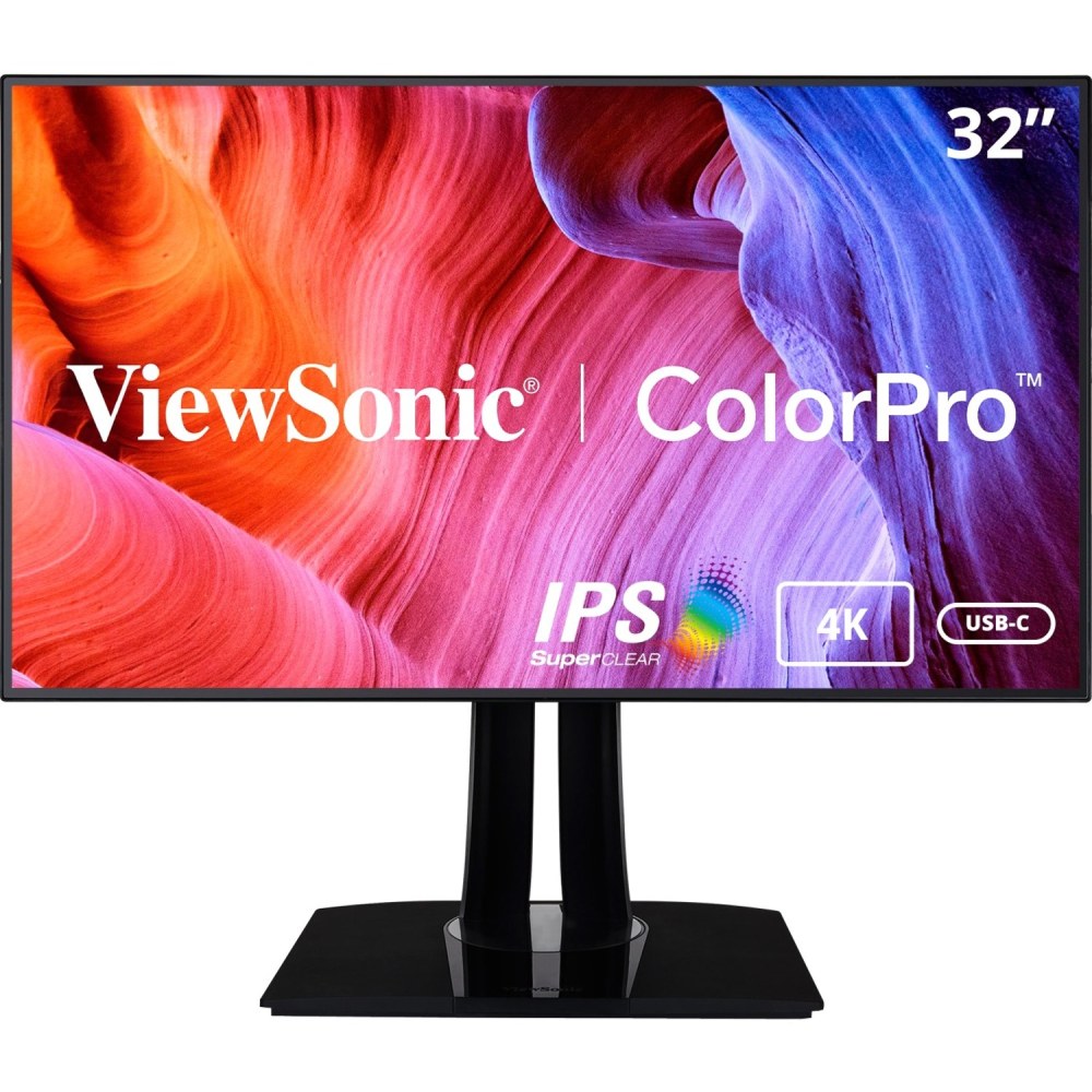 ViewSonic VP3268a-4K 32in ColorPro 4K UHD IPS Monitor