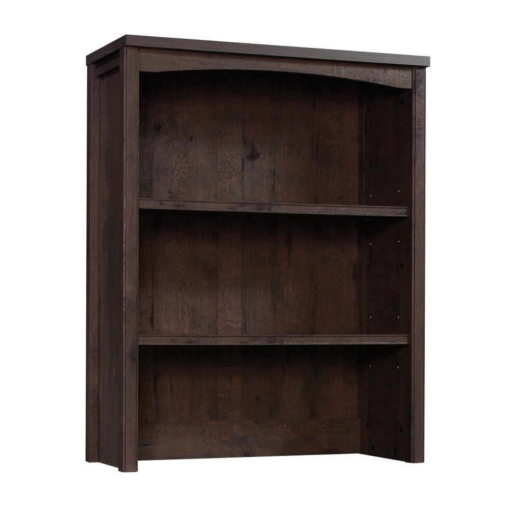 Sauder Costa Library Hutch, Coffee Oak