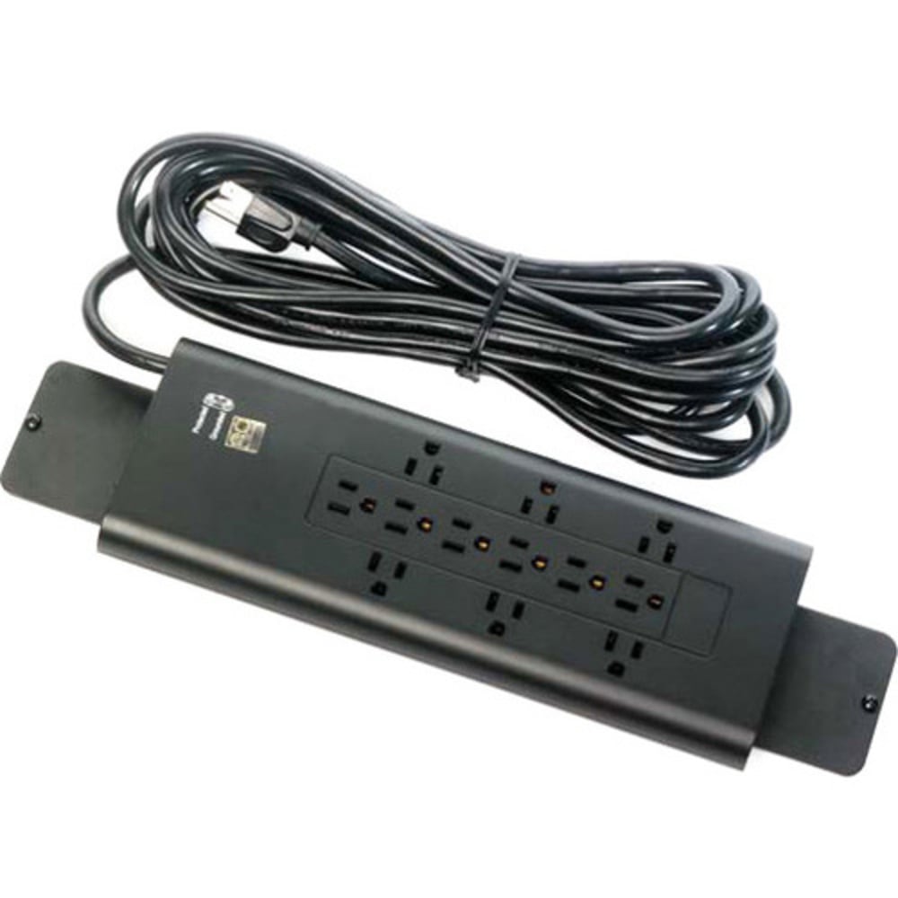 Bretford E12 12-Outlets Power Strip - 12 - 20 ft Cord - Black