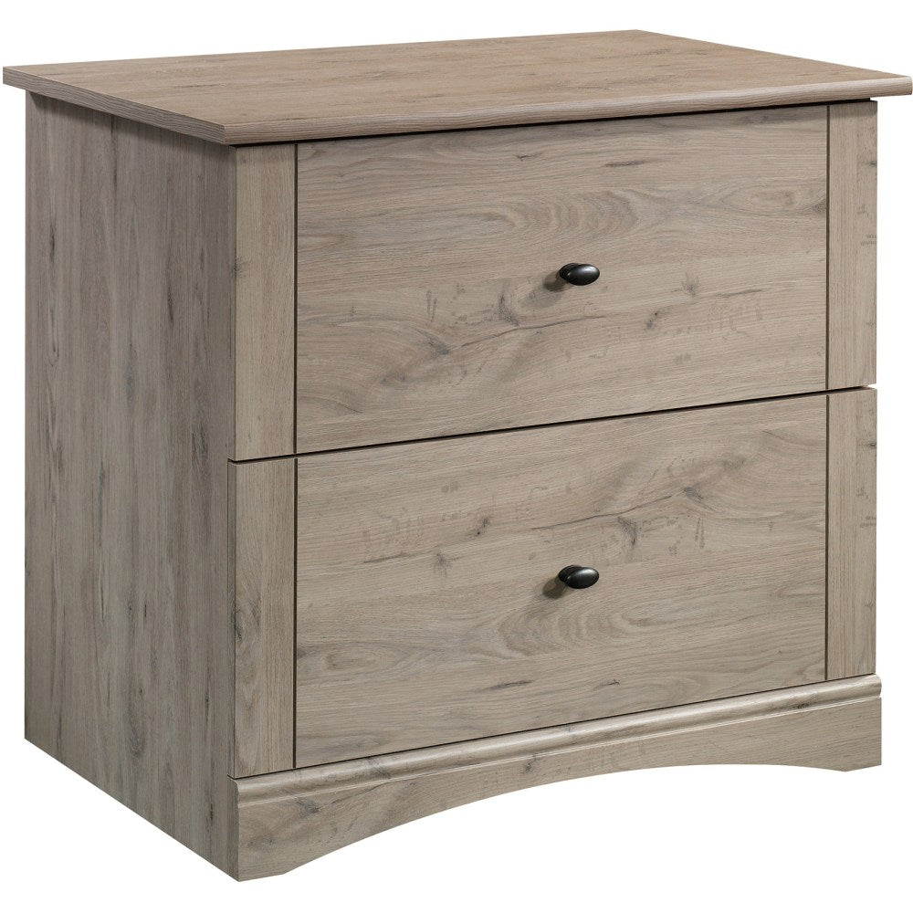 Sauder Select 32inW x 22inD Lateral 2-Drawer File Cabinet, Laurel Oak