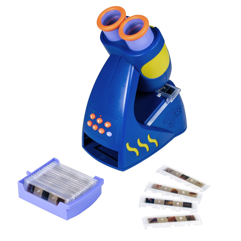 Educational Insights GeoSafari Jr. Talking Microscope 21-Piece Set