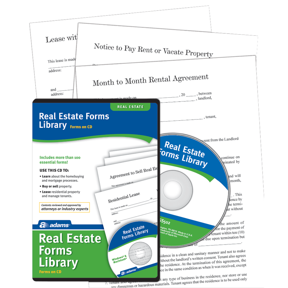 Adams Real Estate Forms Library