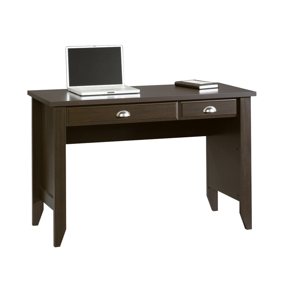 Sauder Shoal Creek 48inW Computer Desk With Flip Down Computer Tray, Jamocha Wood