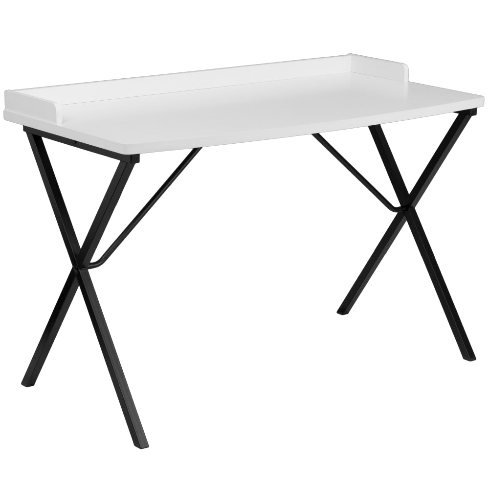 Flash Furniture 48inW Contemporary Computer Desk, White