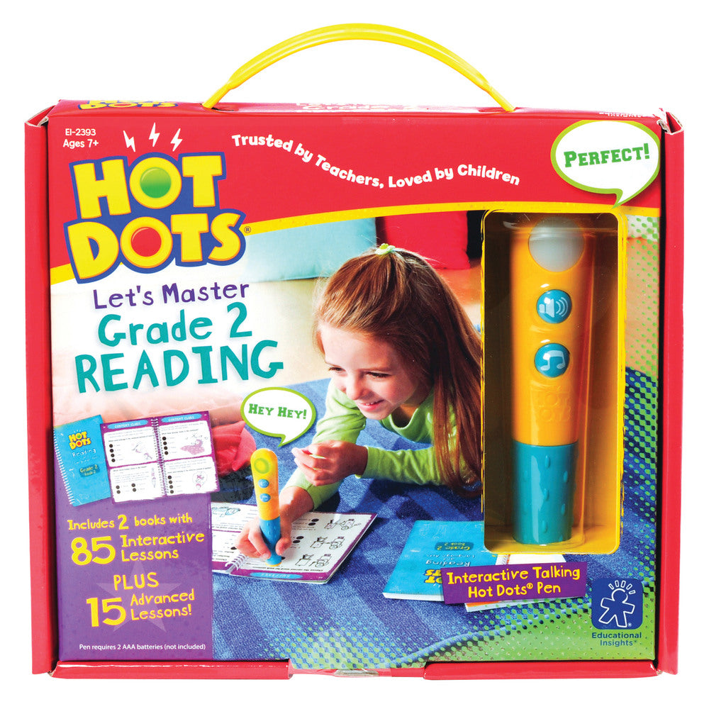 Educational Insights Hot Dots Lets Master Grade 2 Reading