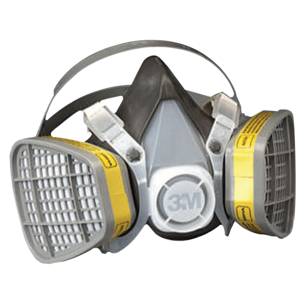 3M 5000 Series Organic Vapors/Acid Gases Half-Facepiece Respirator, Large