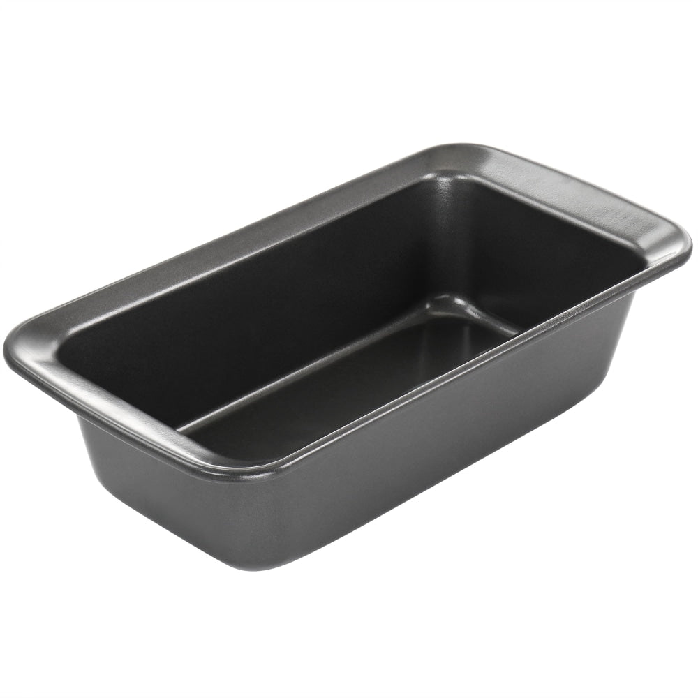 Gibson Baker's Friend Steel Non-Stick Loaf Pan, 8-1/2in x 4-7/16in, Gray