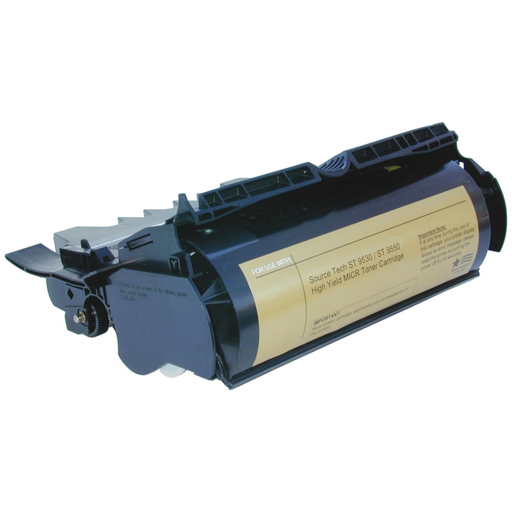 Hoffman Tech Remanufactured Black High Yield MICR Toner Cartridge Replacement For Source Technologies STI-204063H, 745-63H-HTI