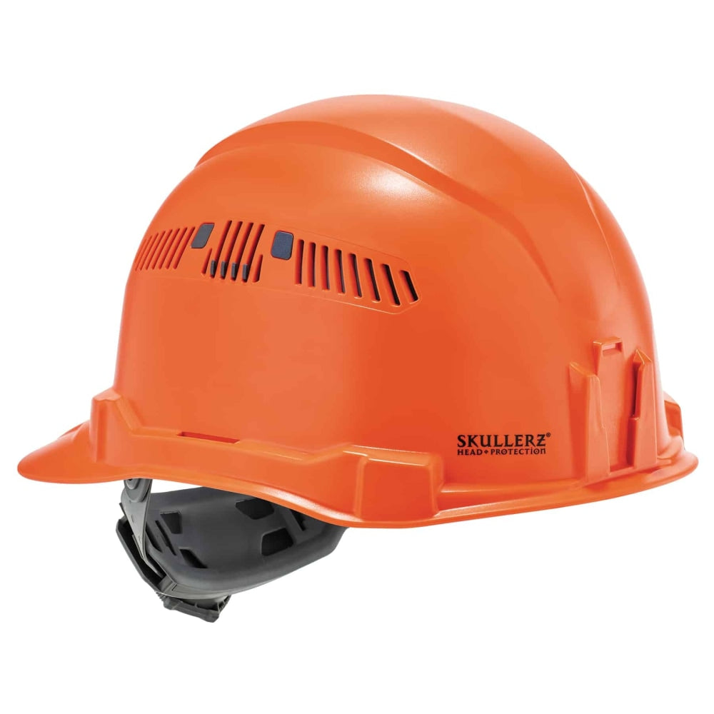 Ergodyne Skullerz 8972 Class C Hard Hat With Vented Ratchet Suspension, Orange