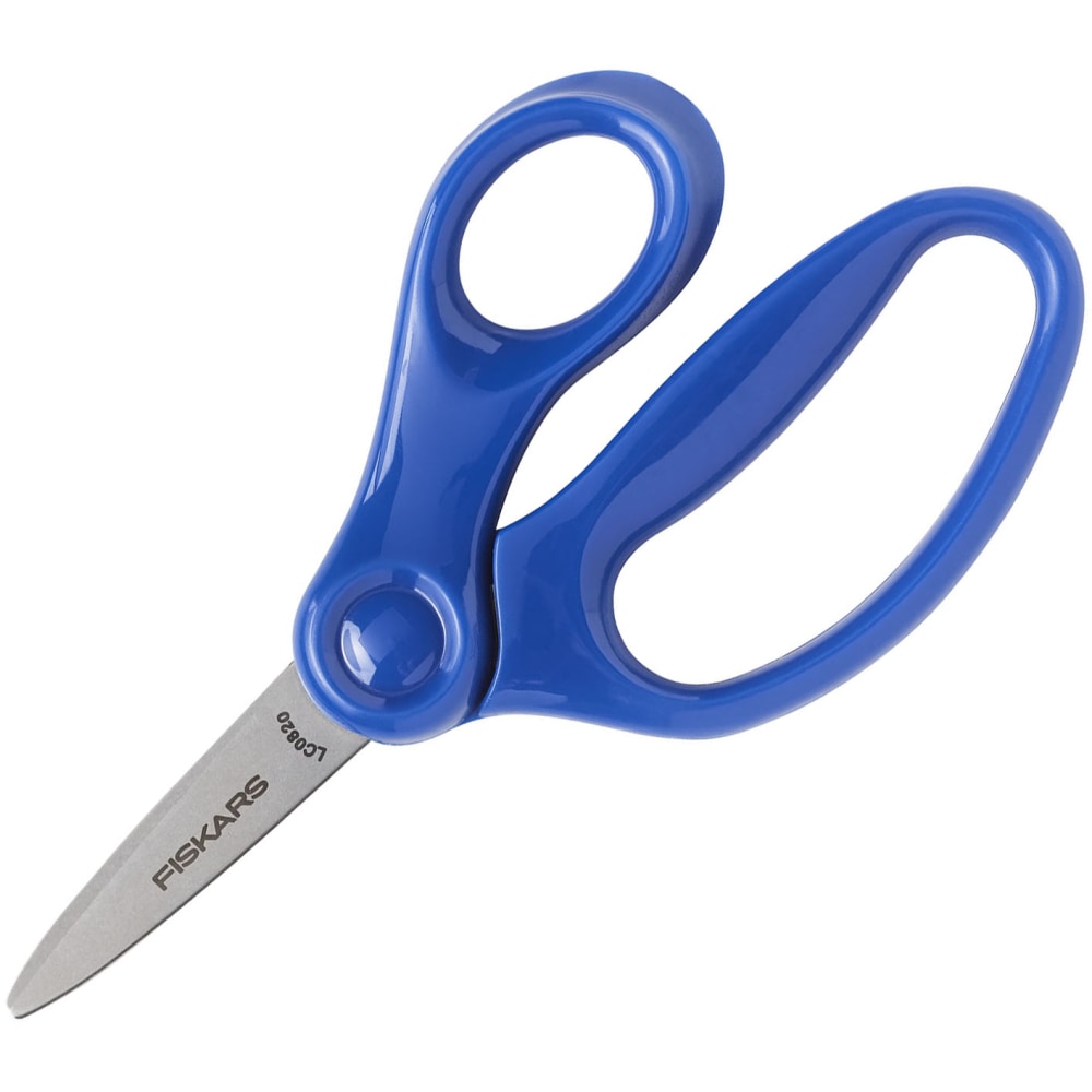 Fiskars Kids Scissors, 5in, Pointed Tip, Assorted Colors