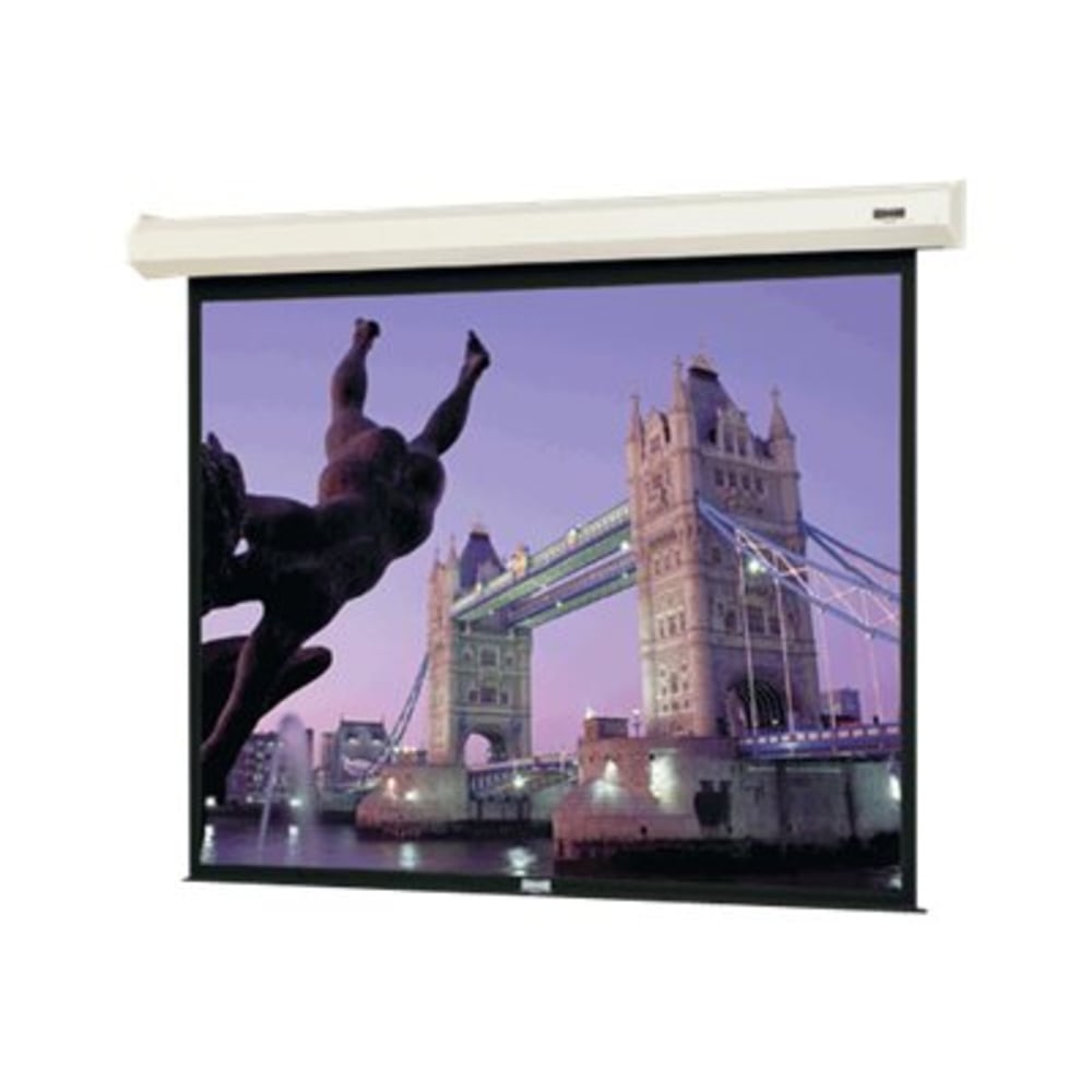 Da-Lite Cosmopolitan Electrol Wide Format - Projection screen - ceiling mountable, wall mountable - motorized - 113in (113 in) - 1.6:1 - High Contrast Matte White