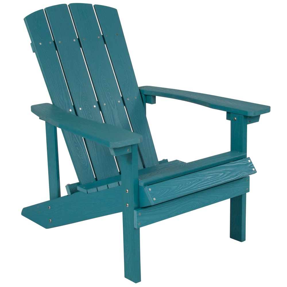 Flash Furniture Charlestown All-Weather Adirondack Chair, Sea Foam