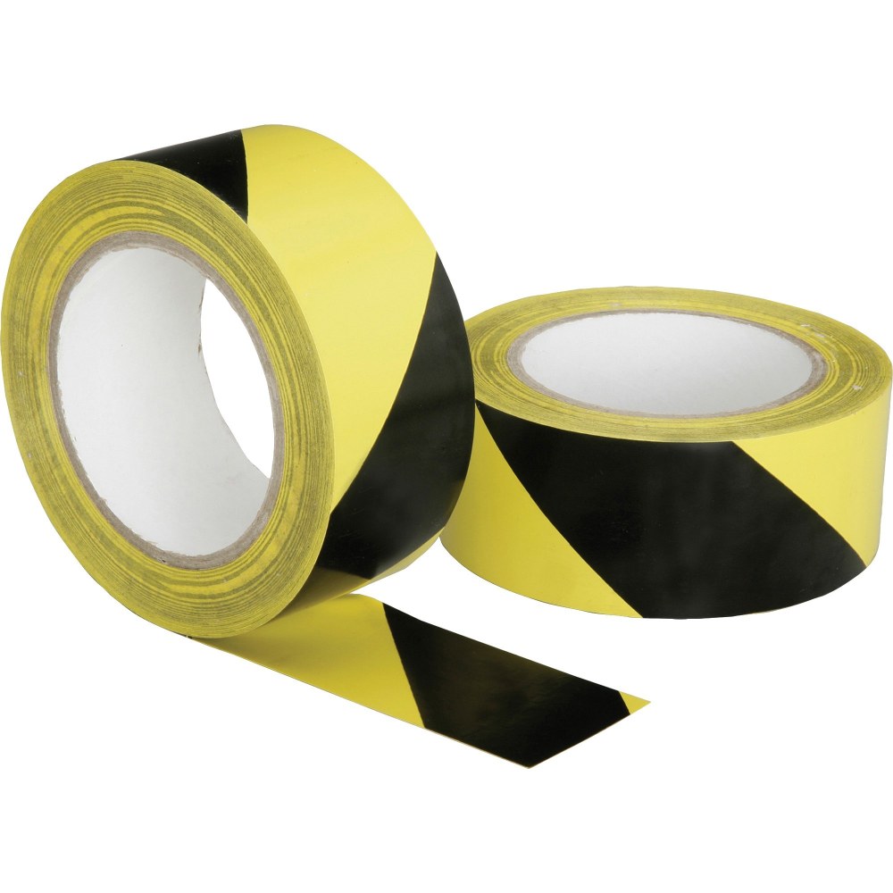 SKILCRAFT Floor Safety Marking Tape, 2in x 108in, Black (AbilityOne 7510-01-617-4251)