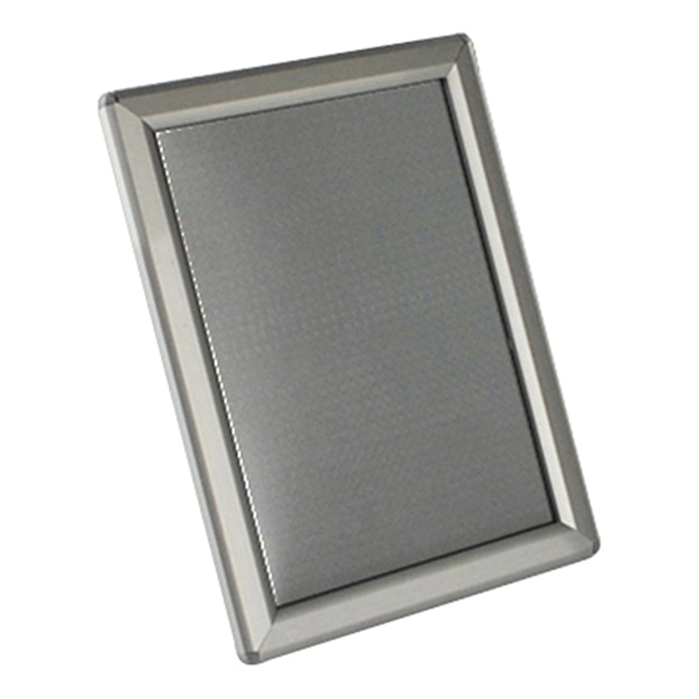 Azar Displays Aluminum Vertical/ Horizontal Snap Frame, 5in x 7in, Silver, 10-Pack