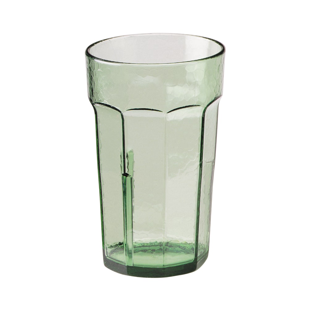 Cambro Laguna Styrene Tumblers, 8 Oz, Spanish Green, Pack Of 36 Tumblers