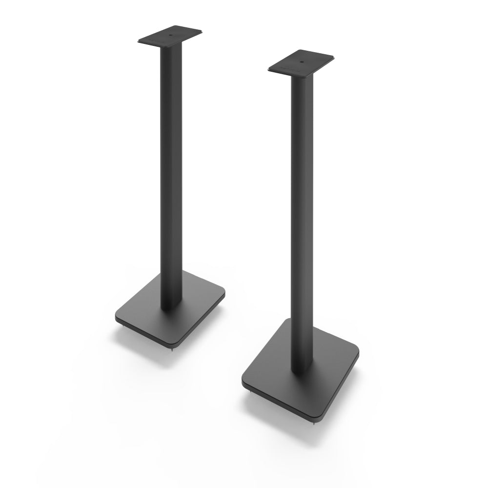 Kanto SP Plus Series Speaker Stands - 60 lb Load Capacity - 32in Height x 8.9in Width x 10.6in Depth - Floor - Steel, Foam - Black