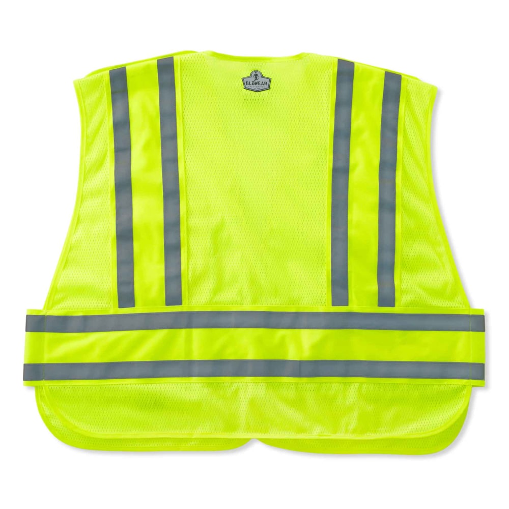 Ergodyne GloWear Safety Vest, Expandable, Type-P Class 2, X-Large/XX-Large, Lime, 8244PSV