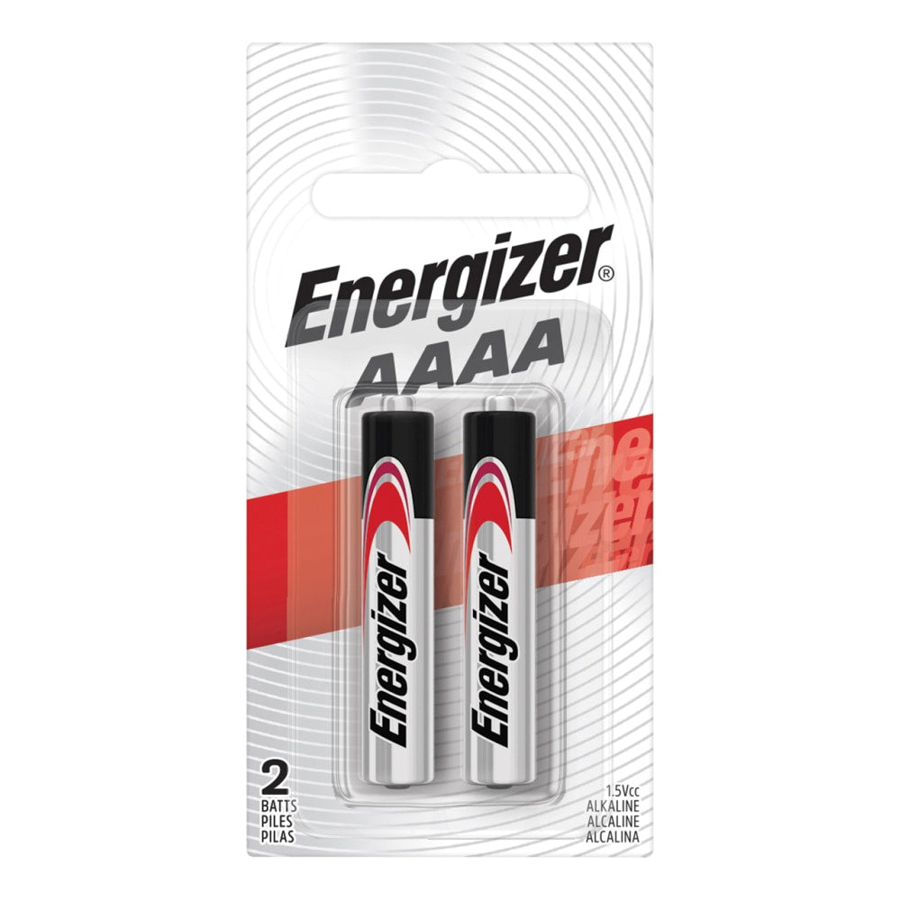 Energizer Max AAAA Alkaline Batteries, Pack Of 2