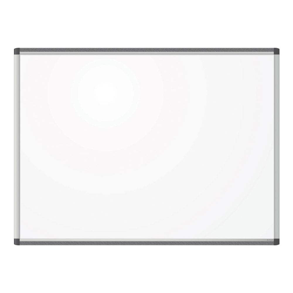 U Brands PINIT Magnetic Dry-Erase Whiteboard, 35in x 47in, Aluminum Frame With Silver Finish