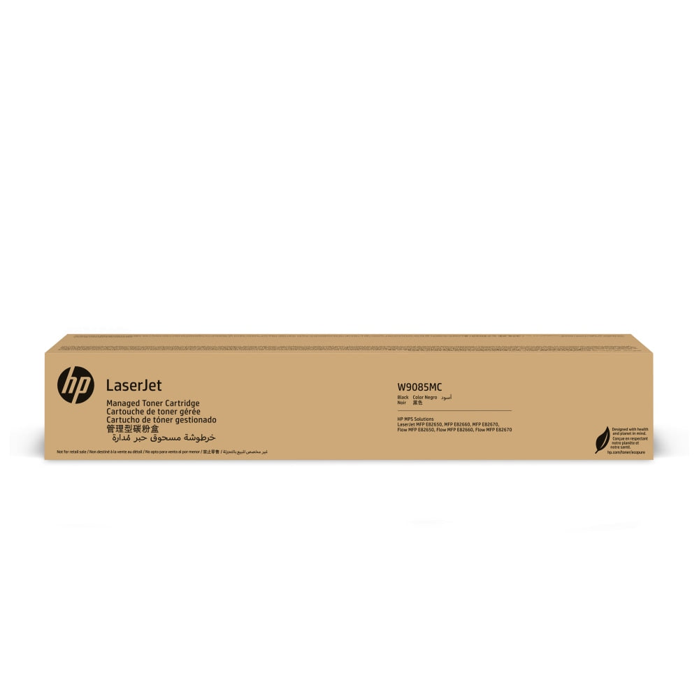 HP LaserJet Black Managed Toner Cartridge, W9085MC