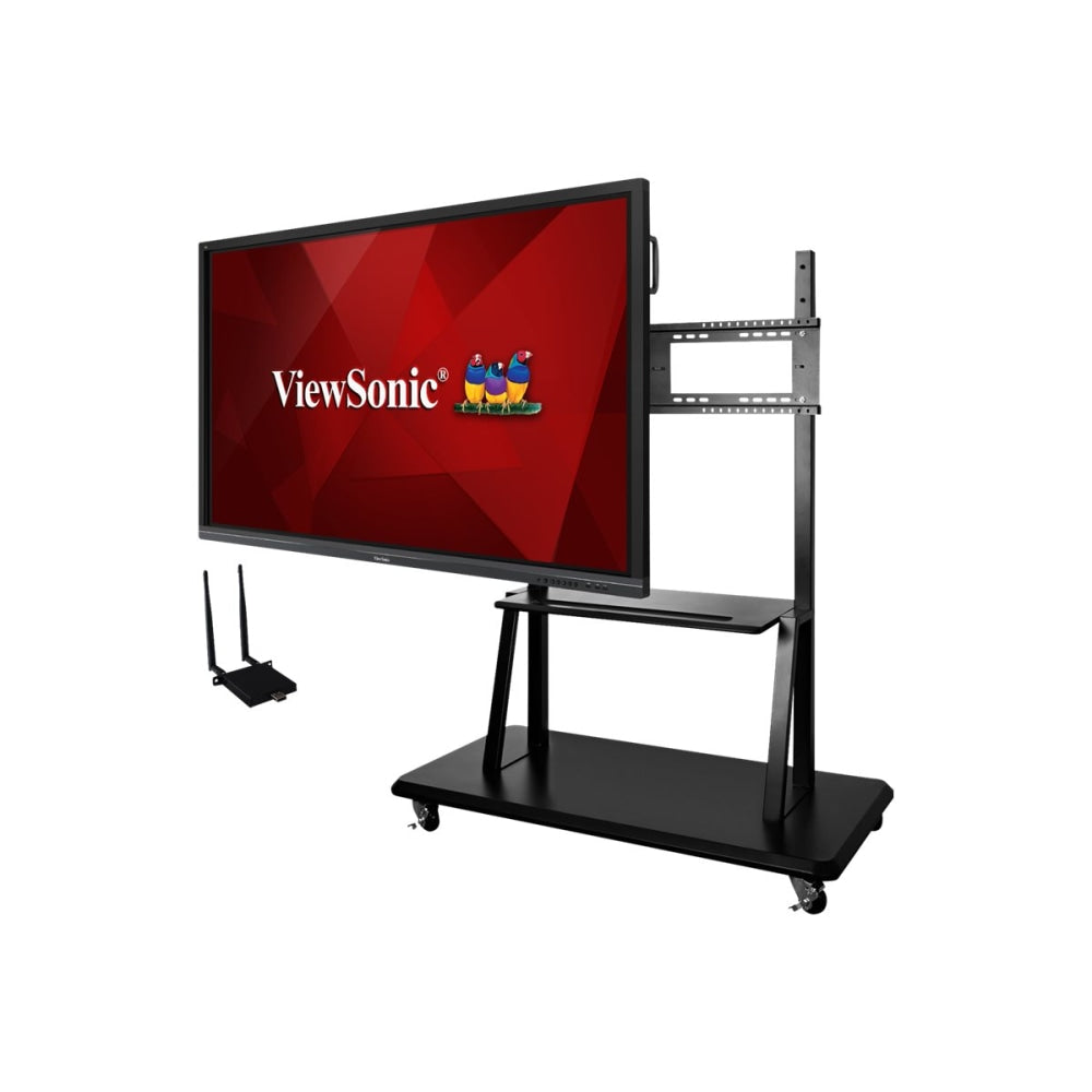 Viewsonic IFP7550-E2 - 75in ViewBoard 4K Ultra HD Interactive Flat Panel Bundle - 75in LCD - ARM Cortex A53 1.20 GHz - 2 GB - Infrared