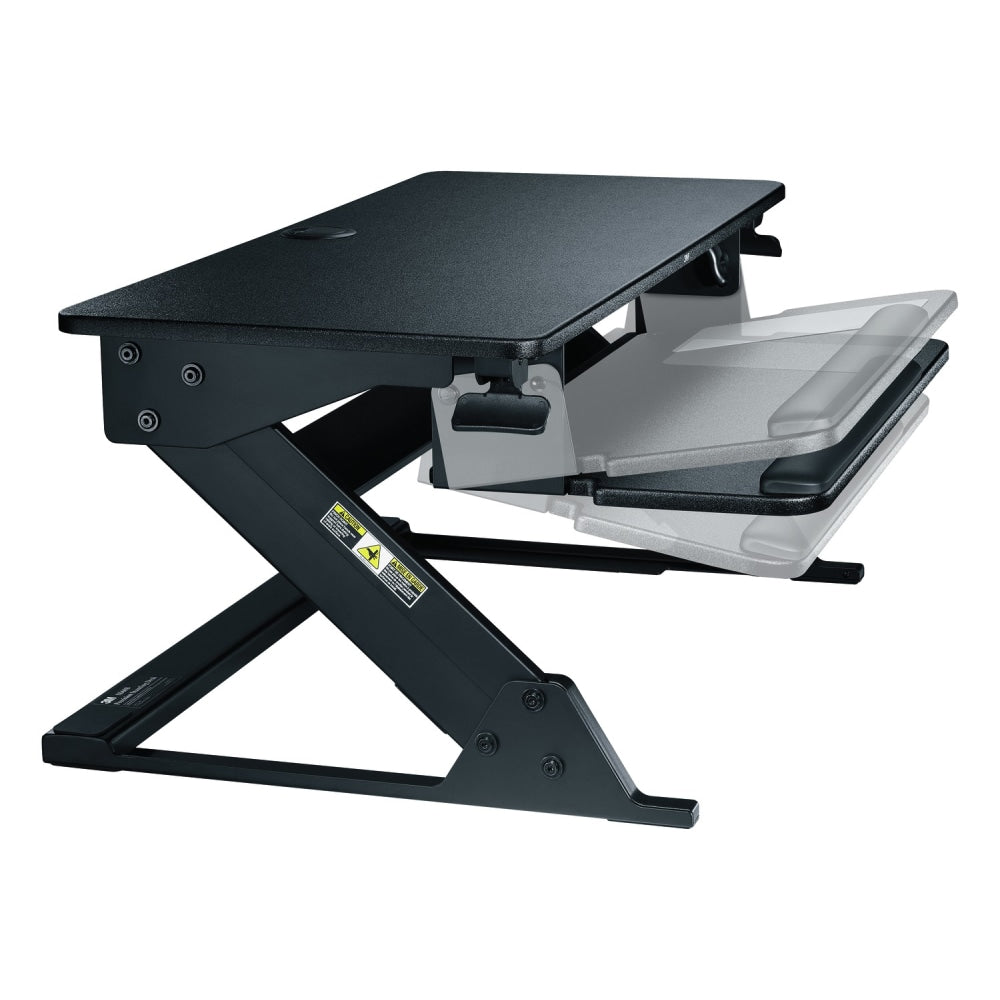 3M Precision Standing Desk, Black