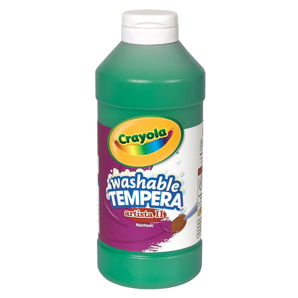 Crayola Artista II Tempera Paint, 16 Oz, Green