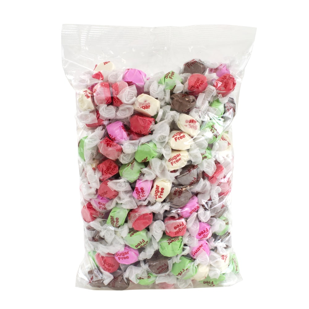 Sweets Candy Company Taffy, Assorted Sugar Free, 3 Lb Bag