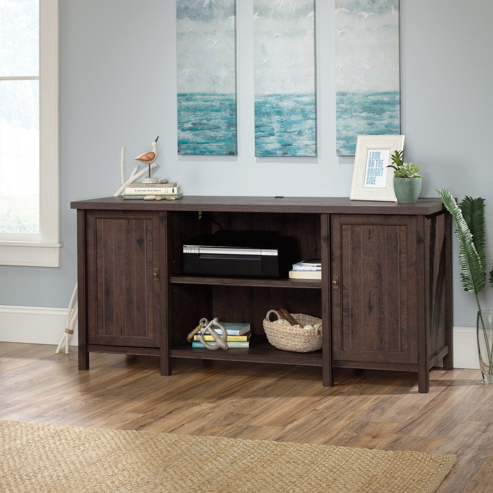 Sauder Costa Credenza, Coffee Oak