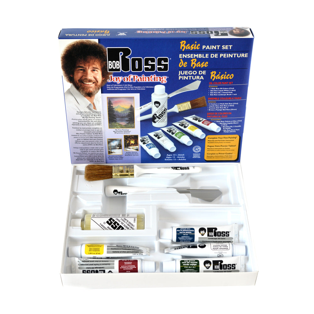 Bob Ross Basic Oil Paint Set