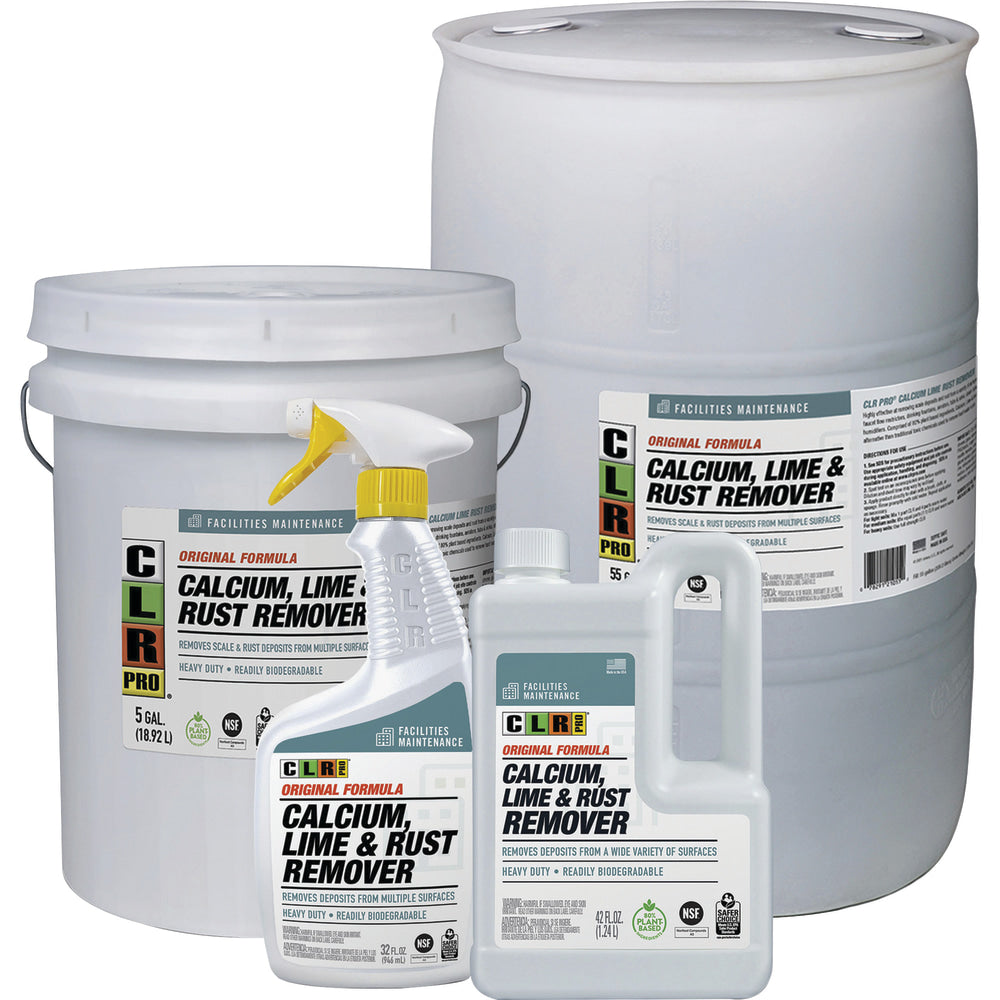 CLR Pro Commercial Calcium Lime & Rust Remover, 128 Oz