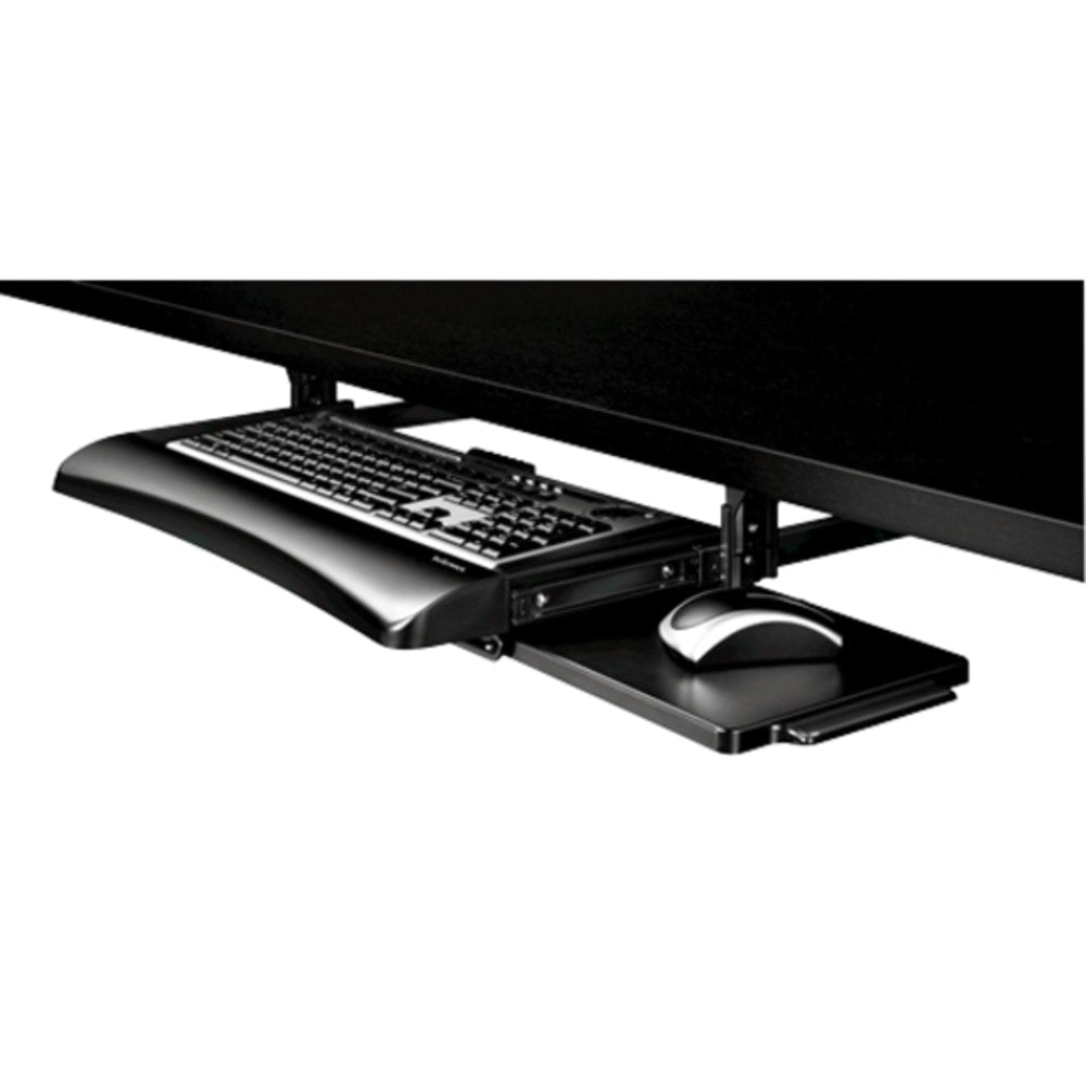 Fellowes Office Suites Underdesk Keyboard Tray, Black/Silver